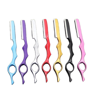 Wholesale Manufacturer Hair Thinning <b>Razor</b> Multi Color Labeled Styling <b>Razor</b> Feather Edge Hair Cutting Texturizing <b>Razor</b> - Product Image 5