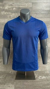 เสื้อยืดโอเวอร์ไซส์ผู้ชาย ทรงหลวม ผ้าฝ้าย คอวี แขนครึ่งตัว สตรีทแวร์ ลำลอง สบายๆ เสื้อยืดฤดูร้อน - Product Image 6