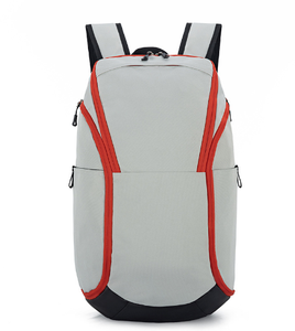 Sac à dos de basketball en nylon avec logo personnalisé, imperméable, pour le sport, la gym et les voyages, avec compartiment pour ballon, fermeture éclair antivol, poche pour ordinateur portable - Product Image 4