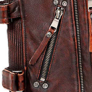 Chaleco Vaquero Personalizado para Hombre, Estilo Motero, Transpirable, con Detalles de Botones y Relleno de Algodón - Product Image 5