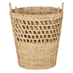 Cesta de algas marinas hecha a mano y almacenamiento Cesta de Moisés ligera Cama de cuna ecológica Ideal para dormir y fotografiar - Product Image 3