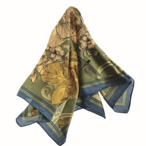 Summer Silk <b>Chiffon</b> <b>Scarf</b> Hijab Custom Design Luxury Bandana Women Handmade Long stylish Summer New Fashion <b>scarf</b> - Product Image 2