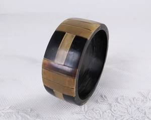Handcrafted Eco-Friendly Wooden <b>Bangles</b> for Women Artistic Tradebyd Boho Jewelry Fashion Bracelets - Product Image 1