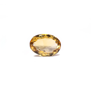 Natural Golden Citrine Loose Gemstone 4.25 Carat Pear Cut for Fine Jewelry - Product Image 1