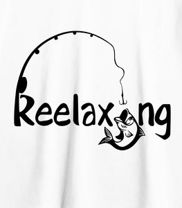 เสื้อยืดแขนสั้นสีขาวสำหรับผู้ชาย พิมพ์ลายตกปลา สไตล์ลำลอง คอกลม ทรงปกติ ผ้าเจอร์ซีย์คอตตอน 100% เหมาะสำหรับฤดูร้อน - Product Image 3