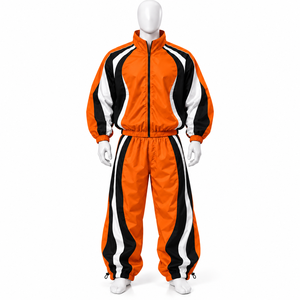 Conjunto de Chaqueta Cortavientos Impermeable Ligera Personalizada para Hombre, Traje Deportivo Cortavientos para Otoño - Product Image 1