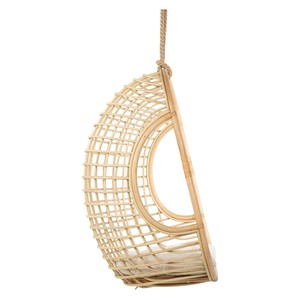 Fauteuil suspendu en rotin naturel tressé à la main, écologique et moderne, pour la maison et les centres de villégiature, provenant d'un fabricant vietnamien. - Product Image 3