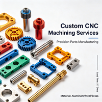 OEM Yedek Makine Alüminyum Freze Torna Parçaları CNC Parça İşleme Özel Hizmet Yüksek Hassasiyetli CNC İşleme Parçaları