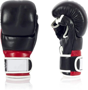 Gants de combat MMA professionnels en cuir véritable, gants de frappe pour sac de frappe lourd, gants de sparring MMA, équipement de boxe, gants d'entraînement personnalisés - Product Image 6