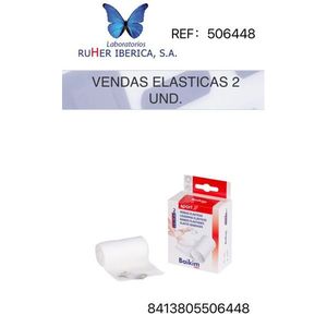 Bandage élastique Baikim 59 pouces, 2 unités, usage médical, non stérile - Product Image 1