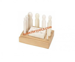 SUNTOOLS/STIPL Bloc de façonnage en bois avec matrices coniques en Delrin pour la fabrication de bijoux, outils de bricolage, modèle 294U - Product Image 2