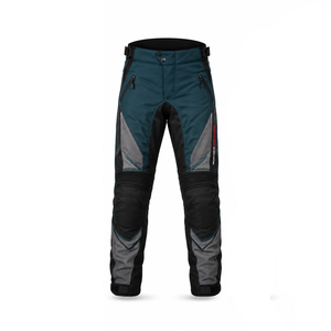Pantalon de moto polyvalent pour le froid avec doublure thermique, coque extérieure coupe-vent, poches de protection pour les genoux, coutures durables, confortable - Product Image 1