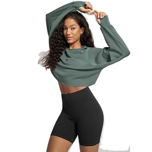 Sudadera con capucha corta personalizada para mujer, sudaderas y sudaderas con capucha informales para mujer, sudadera con capucha oversize con cremallera para mujer - Product Image 1