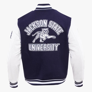 Fabricant de vestes universitaires, veste pull universitaire personnalisée, maillot de football pour hommes, veste de baseball vierge pour hommes en gros - Product Image 2