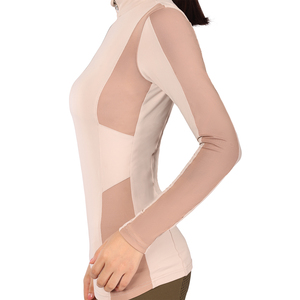 Haut de base élégant pour femme, à manches longues, léger et confortable, pour l'équitation et les activités décontractées - Product Image 3