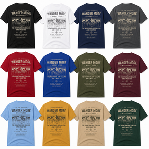 T-shirt à manches courtes pour homme, vert olive, col rond, coupe classique, tissu en terry, écologique, décontracté, imprimé par transfert thermique, imprimé de motifs - Product Image 6