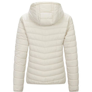 Prix d'usine OEM – Manteau matelassé chauffant personnalisé pour femme, écologique, avec doublure en nylon, imperméable et respirant, style décontracté - Product Image 6