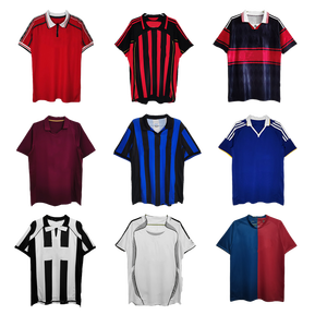 Camiseta de Fútbol Retro Clásica de Calidad Tailandesa al por Mayor, Camisetas de Fútbol Personalizadas, Camiseta de Fútbol Vintage para Hombre - Product Image 3