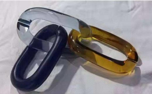 Cadena de resina de alta calidad 100%, decoración para el hogar, diseño de lujo, cadena de resina disponible en tamaño grande y pequeño al precio más bajo. - Product Image 4