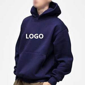 Sweat-shirts à capuche unisexe de luxe Hip Hop, en coton 100%, de différentes couleurs, style streetwear, coupe oversize, en coton épais - Product Image 1