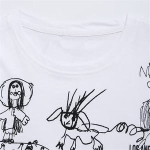 Camisetas de Mujer al por Mayor, Camisetas de Algodón de Alta Calidad, Estampado y Bordado, Cuello Redondo Extra Grande, Impresión por Serigrafía para Pedidos al por Mayor - Product Image 4