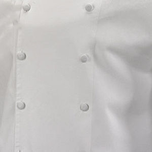 Veste de chef, uniforme de cuisine haut de gamme, tissu polyester/coton tissé, léger, confortable, durable, design professionnel, unisexe, manches longues - Product Image 4