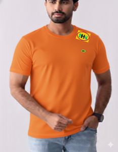 T-shirt Homme Grande Taille en Coton Épais Uni 2026 – Respirant, Écologique, Fabrication OEM, Vente en Gros, Personnalisable - Product Image 5