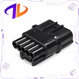 Boîtier de connecteur de faisceau de câbles automobile en cuivre 5 broches mâle/femelle (Nylon) pour réparation et remplacement de câblage électrique - Product Image 3