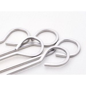 HONSHEN Set di 12 Spiedini Quadrati in Acciaio Inox da 8 Pollici per Barbecue, Kebab e Grigliate - Product Image 4