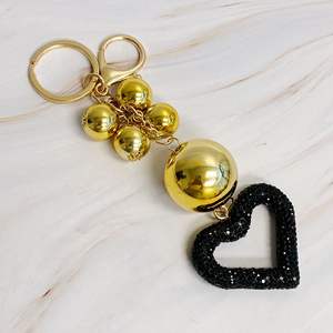 Porte-clés en cristal It Girl Glam Heart Bauble - Product Image 1