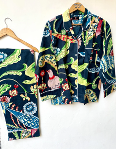 ชุดนอนผ้าฝ้ายพิมพ์ลายสัตว์สำหรับผู้หญิง ยี่ห้อ Naaz Textile ชุดนอนลำลองสำหรับฤดูร้อน เนื้อผ้านุ่ม ระบายอากาศได้ดี - Product Image 5