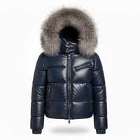 Veste d'hiver à capuche pour homme, fournisseur de marques privées personnalisées, marché américain en gros, imperméable, réversible, écologique