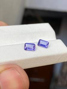 Tanzanite naturelle taille octogonale, tanzanite taille octogonale facettée, fournisseur en gros, pierre précieuse calibrée taille octogonale, pierre précieuse en vrac - Product Image 3
