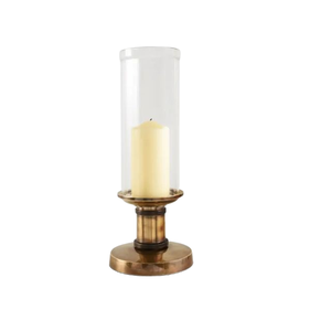 Candelabro Moderno de Aluminio Fundido con Campanas Decorativas de Vidrio Acabado en Peltre y Acabado Espejo para Decoración del Hogar - Product Image 5