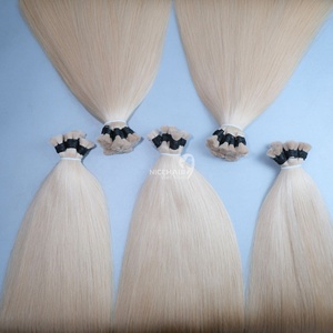 Vente en gros de haute qualité 100% extensions de cheveux humains vierges naturels Remy cheveux en vrac d'origine vietnamienne - Product Image 5