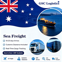 Transport maritime économique Chine-Australie avec service de dédouanement DDP