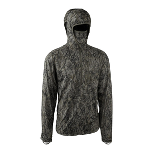 Sudadera con Capucha y Cierre de Cremallera para Hombre, Diseño Camuflado, Transpirable, Tejida, Manga Larga, con Bolsillo para Mascarilla, para Uso en Exteriores en Invierno - Product Image 1