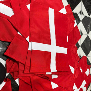 ธงชาติแบบสั่งทำพิเศษสองด้าน ผลิตจากโพลีเอสเตอร์ สำหรับเสาธง ใช้สำหรับแสดงในวันหยุดชาติและงานกีฬา (OEM) - Product Image 3