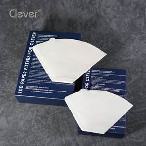 Papel Filtro de Café Clever, Trapezoidal, Pulpa de Madera Natural, Desechable, Hecho en Japón, Alta Calidad, Clásico, Compatible con el Dripper Clever S - Product Image 5
