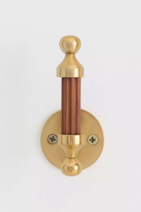 Porte-serviettes mural en acier inoxydable à double crochet résistant à la rouille pour maisons modernes - Product Image 5