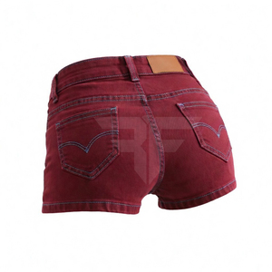 กางเกงยีนส์ขาสั้นทรงบอยเฟรนด์เอวต่ำผ้ายีนส์ยืดระบายอากาศได้ดีสีซีดอ่อนสำหรับผู้หญิง รุ่นซัมเมอร์เซ็กซี่ ปี 2026 - Product Image 1