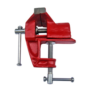 LUXURO Heavy Duty Steel Bench Vise Fixed Base for Jewelry Repair Necklace/Bracelet/Earring/Ring Making DIY Tool-Model GS1651B-03 - Product Image 1