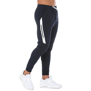 Casual Style Sweatpants <b>Trouser</b> Sweatpants Men Joggers Sportswear Casual Track Pants Male Sweatpants With <b>Side</b> <b>Zip</b> - Product Image 4