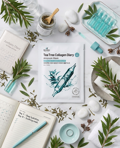 มาส์กเซลล์แบบเกาหลีแผ่นมาส์กคอลลาเจนทีทรี - Product Image 4