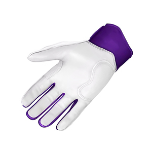 Professional Manufactures High Quality Cowhide Full Finger Right-Handed Baseball Batting Gloves Solid Color New Style Sports - Product Image 5