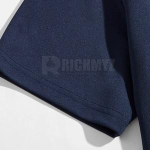 เสื้อยืดและกางเกงขาสั้นผู้ชายไซส์ใหญ่ ราคาโรงงาน ชุดลำลองสไตล์สตรีทแวร์เรียบง่าย  รับสั่งทำชุดกางเกงขาสั้นผู้ชาย - Product Image 6