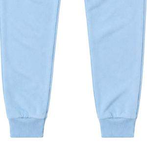 Light Blue JJ Logo Embroidered <b>Jogger</b> Sweatpants with Drawstring Waist Side Pockets and <b>Cuffed</b> Ankles for Casual Teamwear - Product Image 6