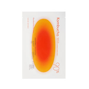 Nature Republic Kombucha pour le traitement du thé noir, masque en feuille hydratant 1+1 avec des ingrédients à base de plantes - Product Image 1