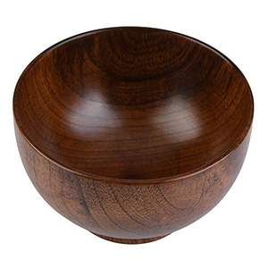 Bol en bois naturel personnalisé et tendance pour salades et fruits décoratifs, adapté à la restauration - Product Image 6