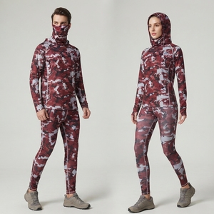 Nouveau style 2026 – Chemise de pêche à capuche personnalisée pour homme, séchage rapide, protection solaire, avec masque intégré, motif camouflage - Product Image 2